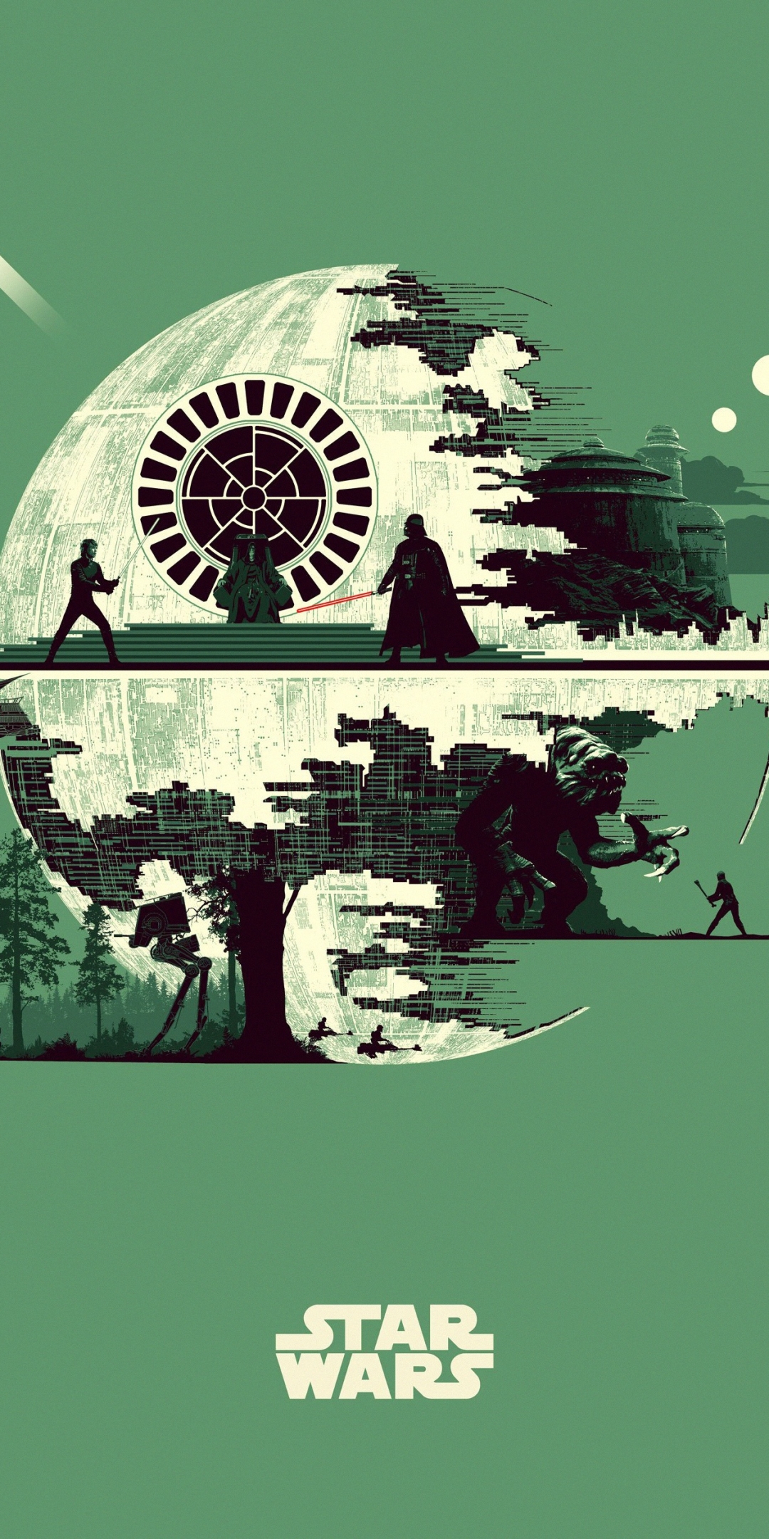 Star Wars Phone Wallpaper by Matt Ferguson