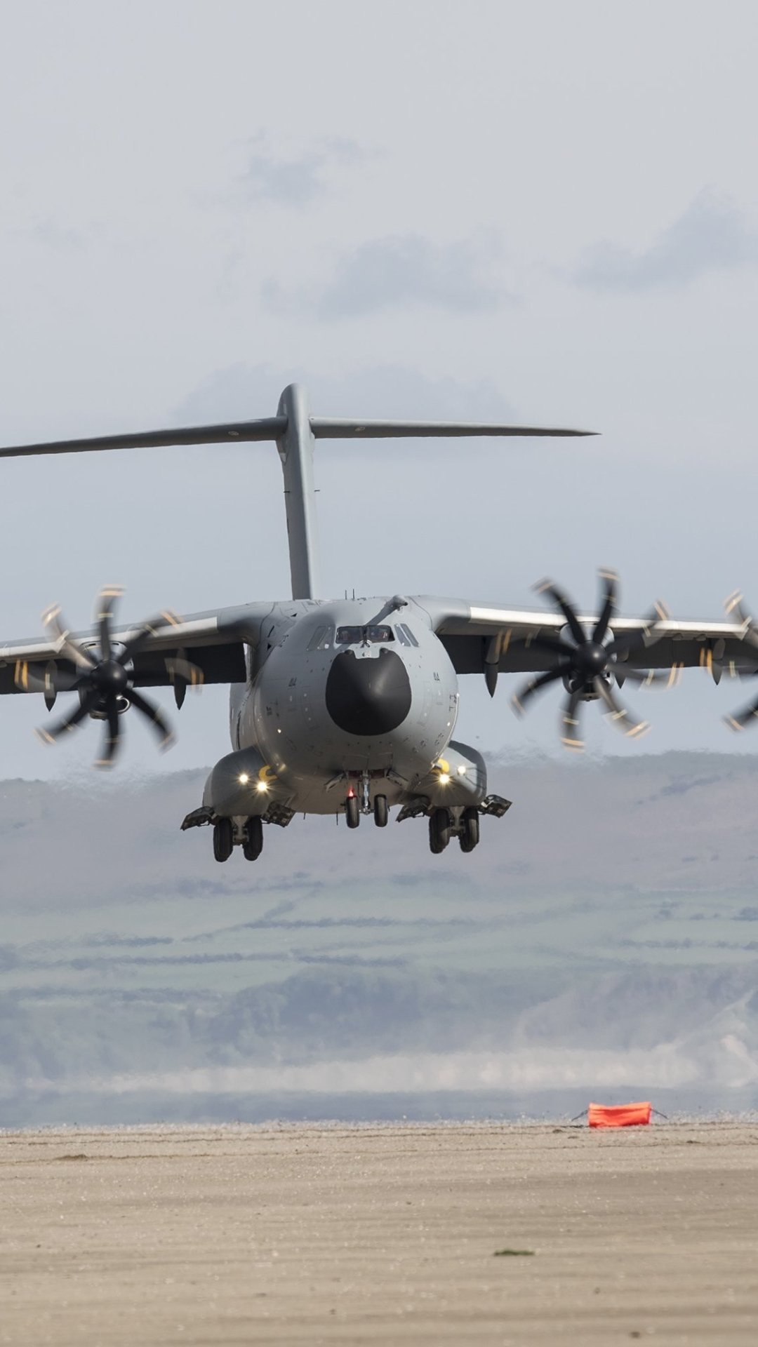 Download Transport Aircraft Aircraft Airbus Military Airbus A400M Phone Wallpaper