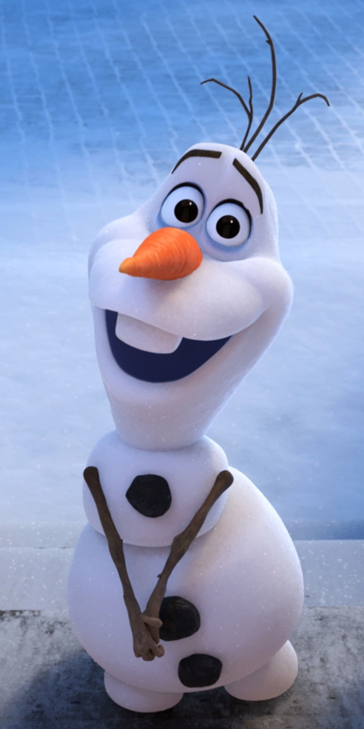 Olaf's Frozen Adventure Phone Wallpaper