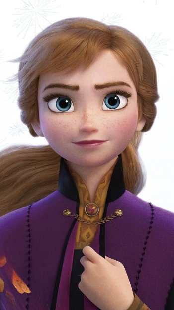 Anna (Frozen) movie Frozen 2 Phone Wallpaper