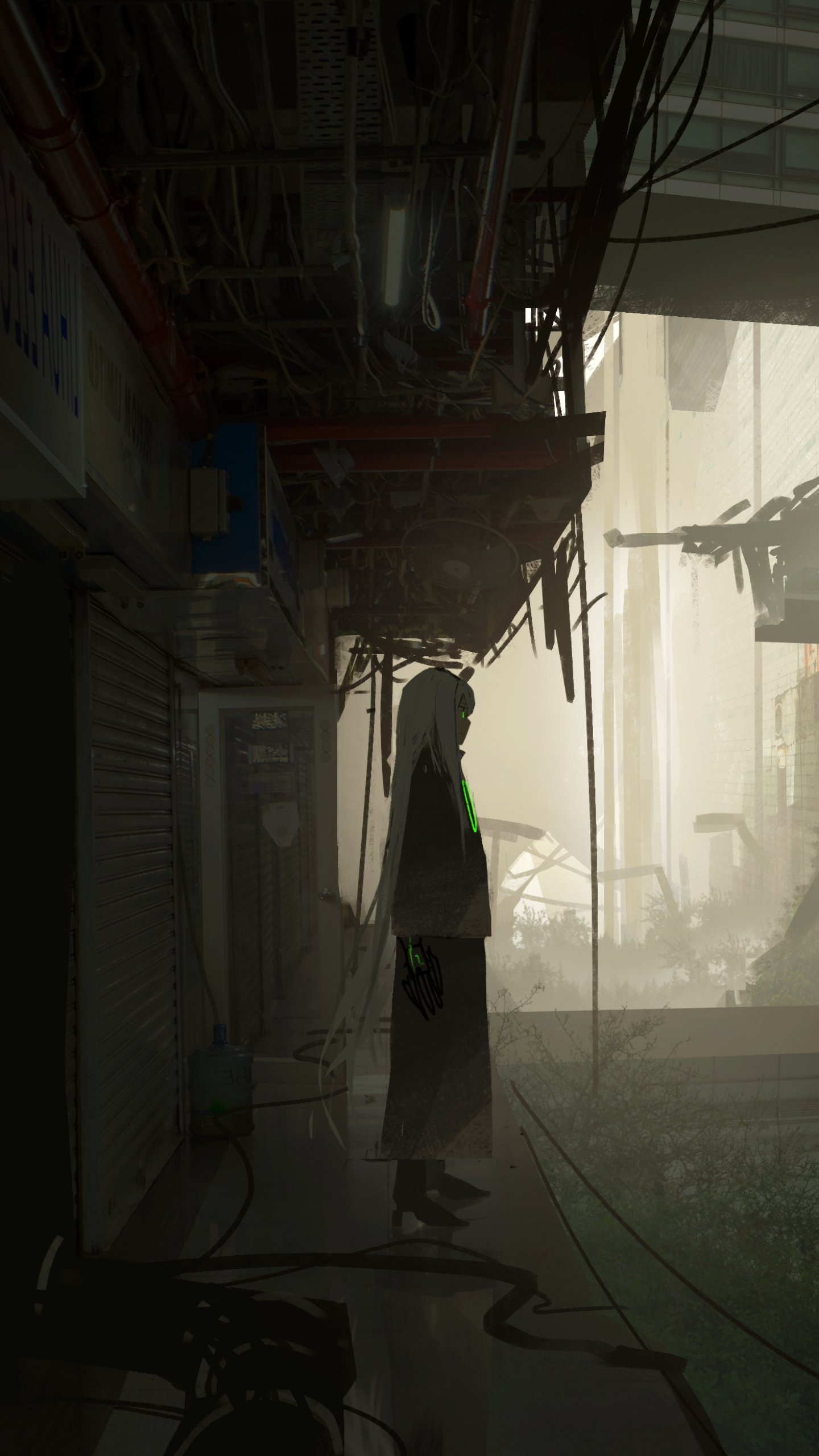 Download Fog Anime Original Phone Wallpaper