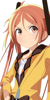 HD Cute Enju Aihara Black Bullet Anime Wallpaper