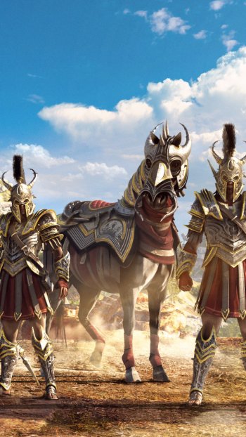 video game Assassin's Creed Odyssey Phone Wallpaper