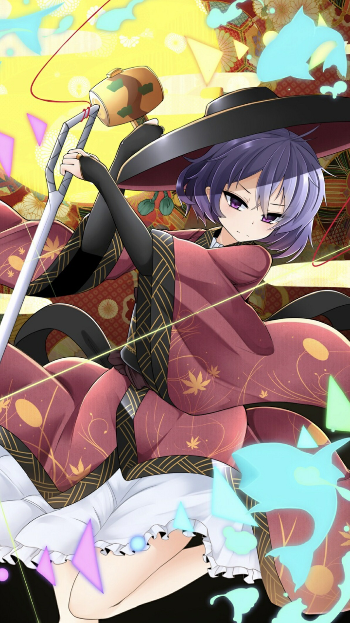 Download Shinmyoumaru Sukuna Anime Touhou Phone Wallpaper