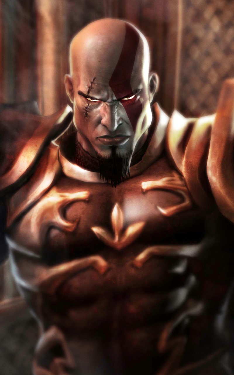 Download God Of War Kratos (God Of War) Video Game God Of War II Phone Wallpaper