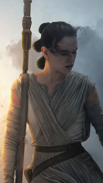 Rey (Star Wars) Star Wars movie Star Wars: The Rise of Skywalker Phone Wallpaper