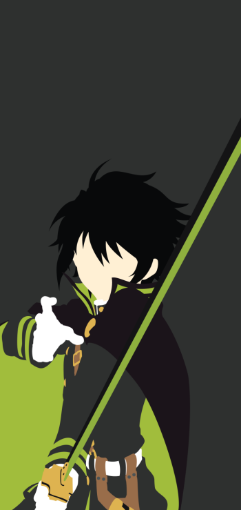 Yūichirō Hyakuya Anime Seraph of the End Phone Wallpaper