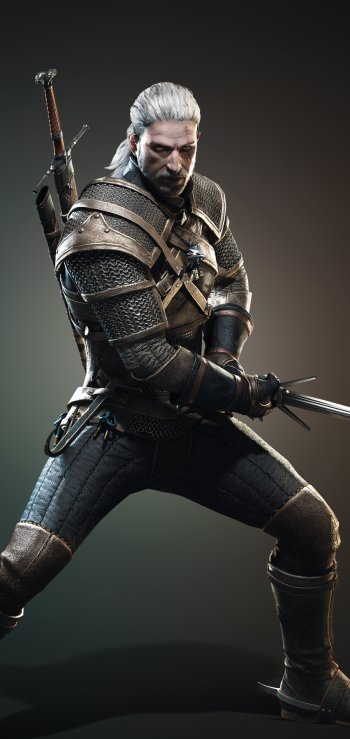 Geralt of Rivia video game The Witcher 3: Wild Hunt Phone Wallpaper