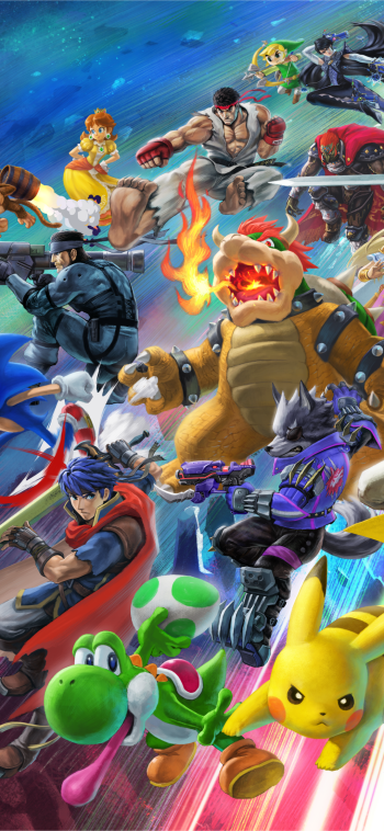 video game Super Smash Bros. Ultimate Phone Wallpaper