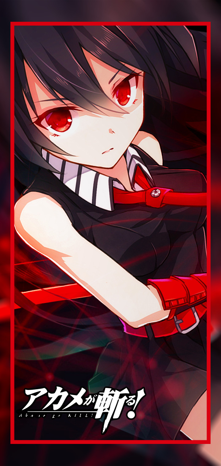 Anime Akame ga Kill! Phone Wallpaper by istain