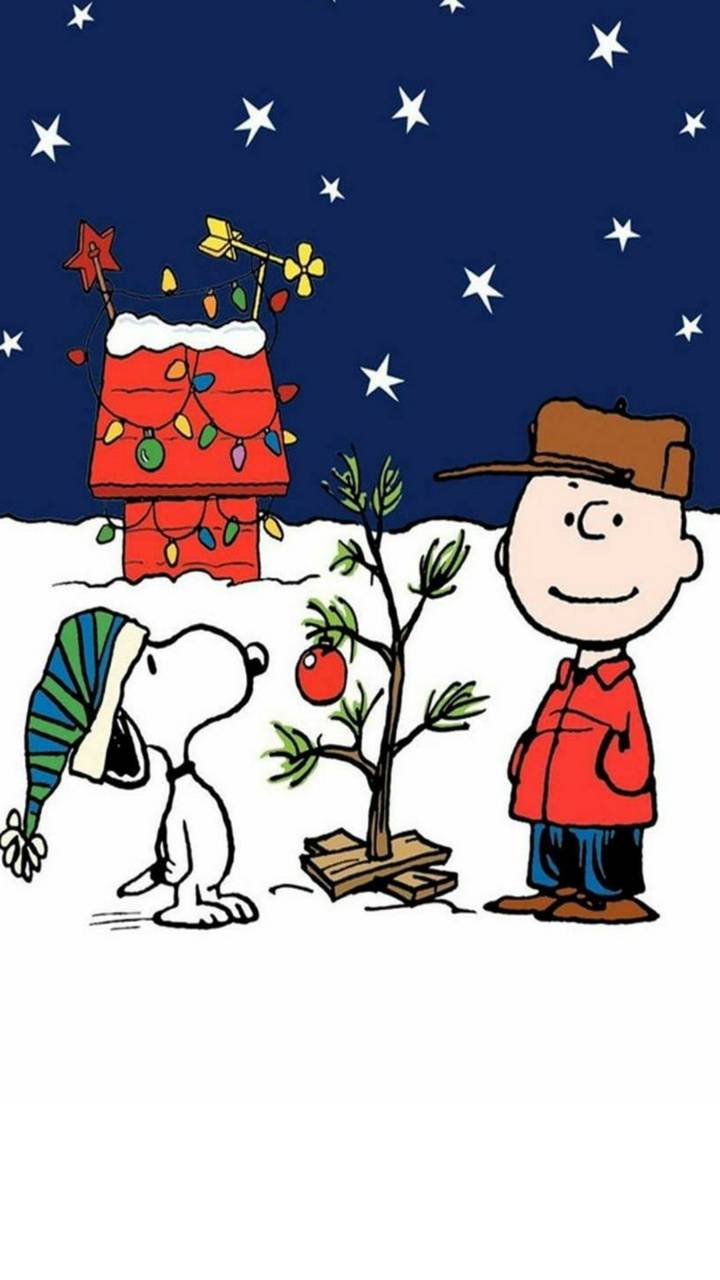 A Charlie Brown Christmas Phone Wallpaper