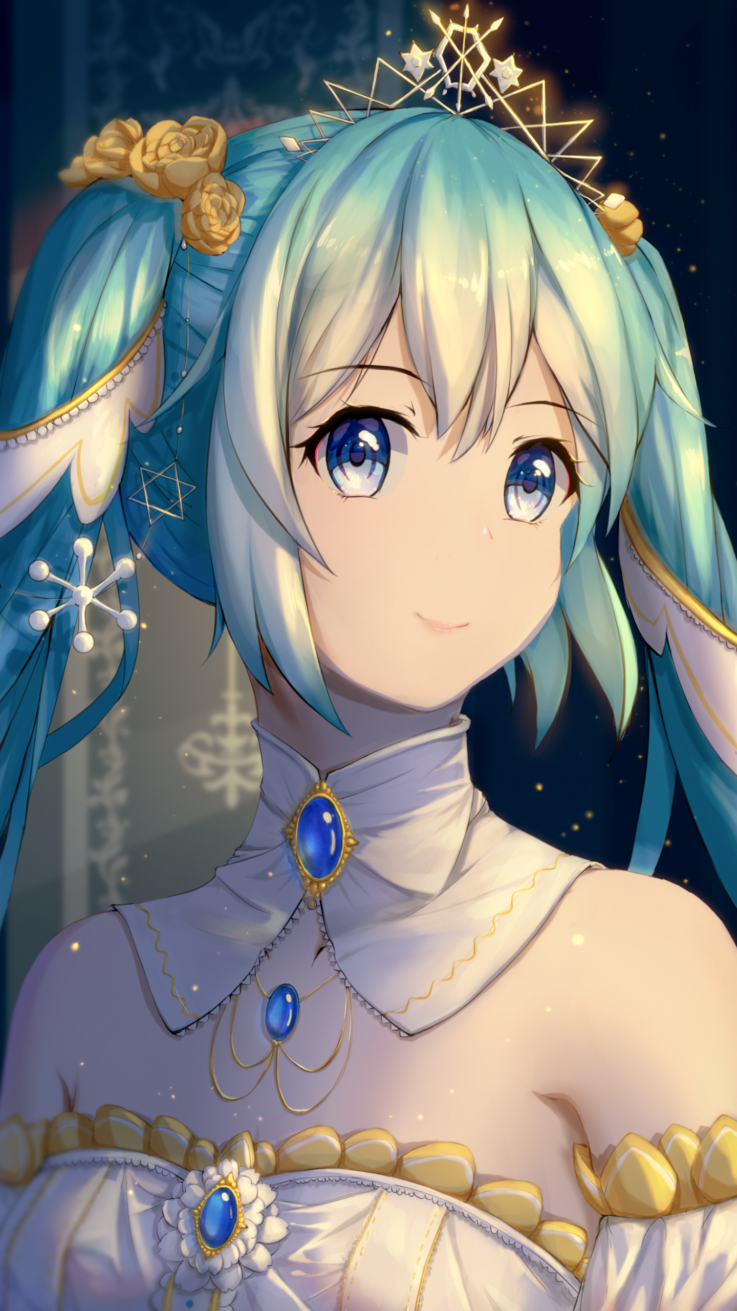 Anime Vocaloid Phone Wallpaper by 冰夏长至