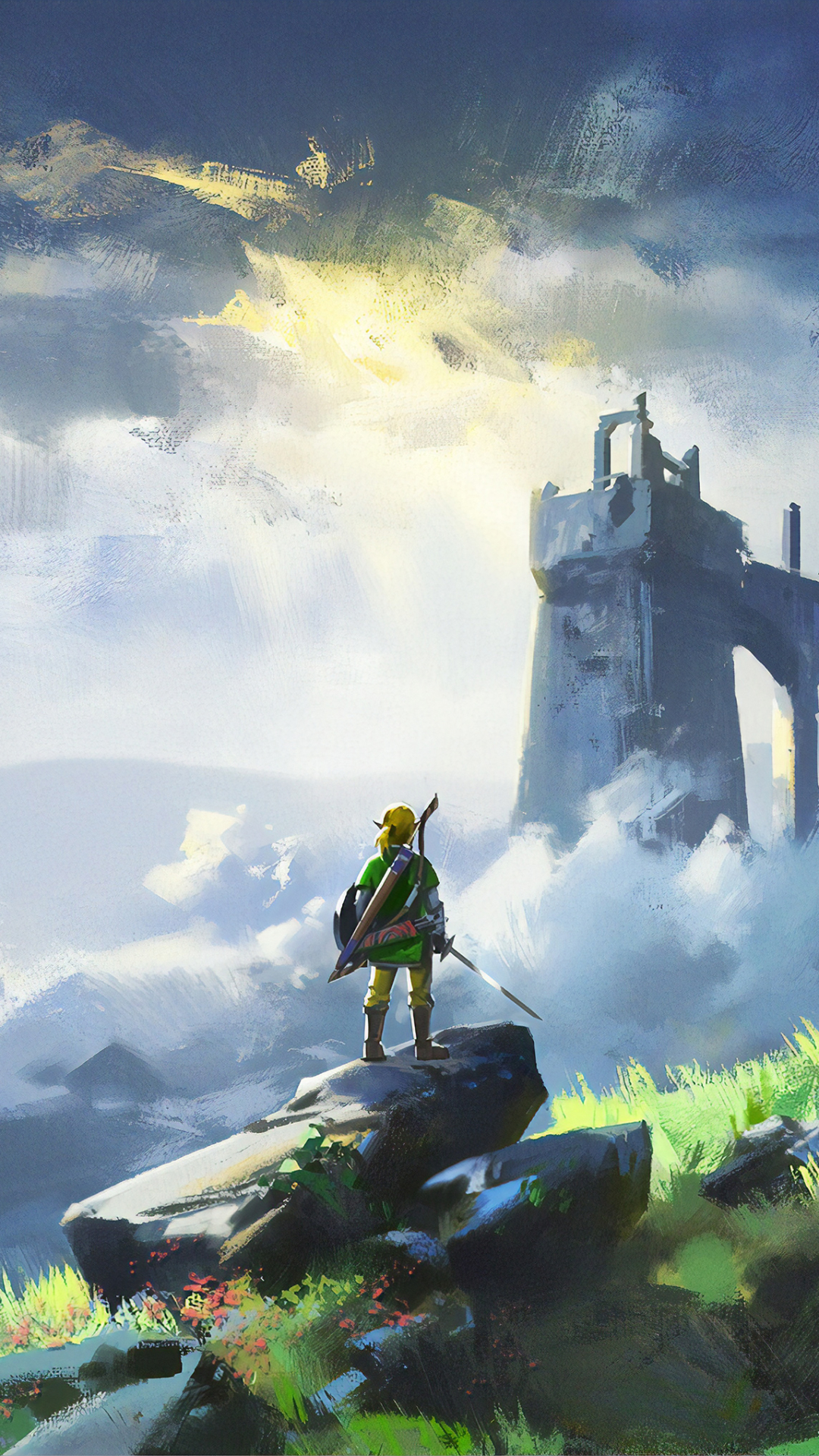 The Legend of Zelda: Breath of the Wild Phone Wallpaper by Ling Xiang