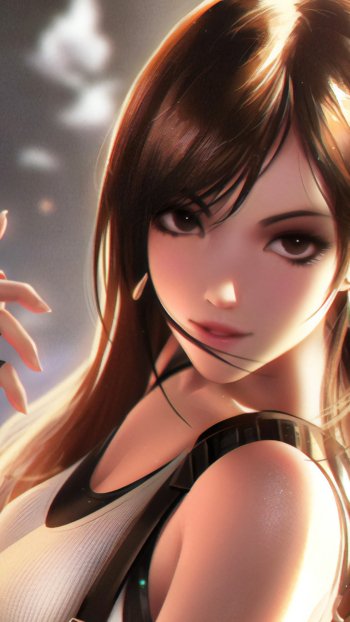 Final Fantasy Tifa Lockhart Final Fantasy VII video game Final Fantasy VII Remake Phone Wallpaper