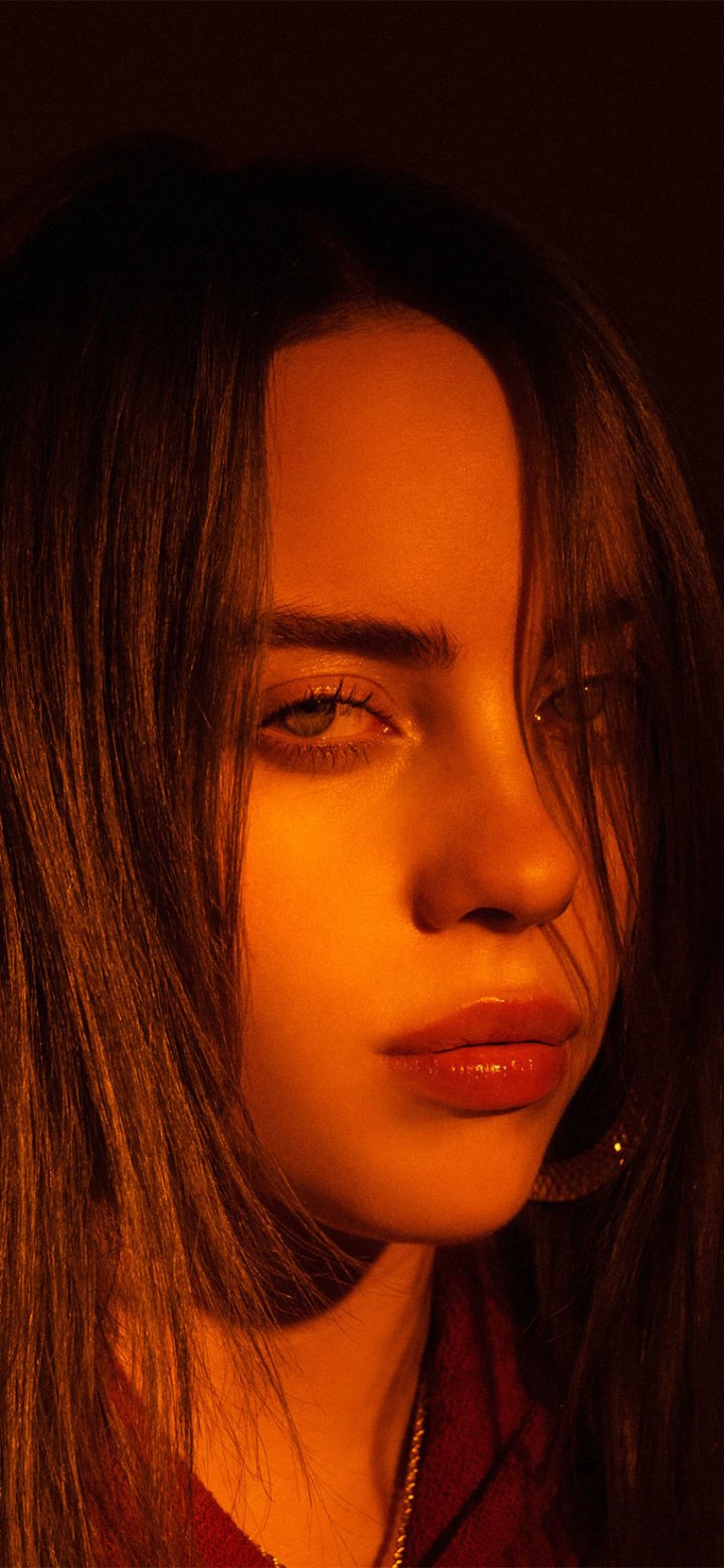 Download Singer American Music Billie Eilish Phone Wallpaper