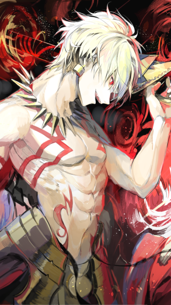 Gilgamesh (Fate Series) Anime Fate/Grand Order Phone Wallpaper