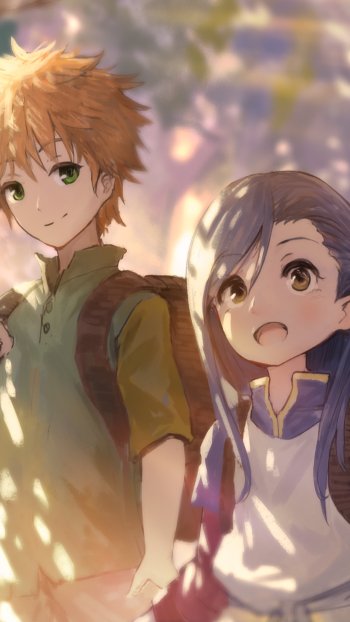 Myne (Ascendance of a Bookworm) Lutz (Ascendance of a Bookworm) Anime Ascendance of a Bookworm Phone Wallpaper