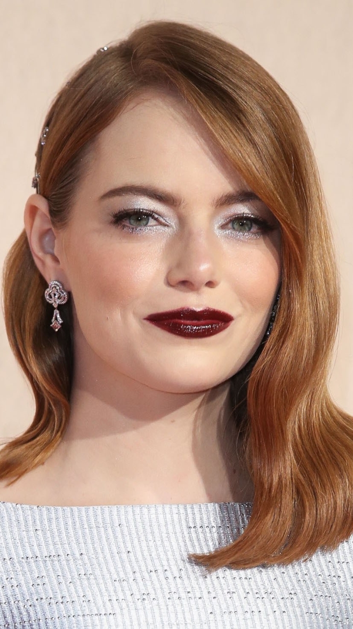 Download Smile Lipstick Redhead American Actress Celebrity Emma Stone ...