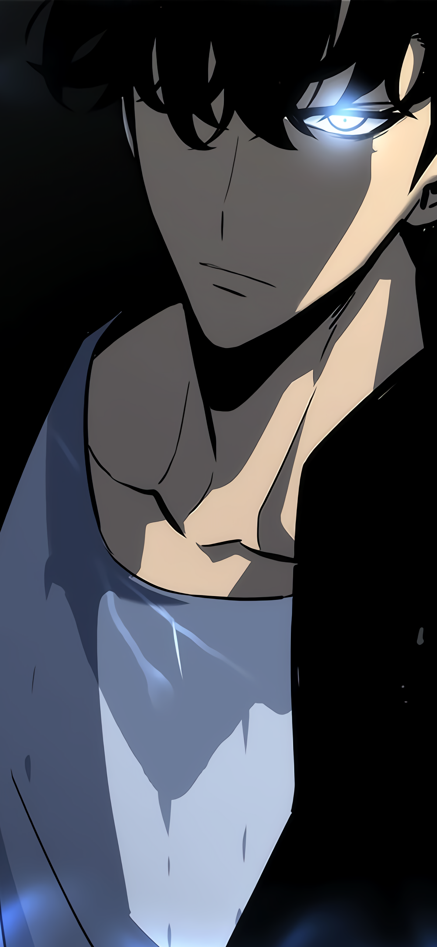 Download Sung Jin-Woo Anime Solo Leveling Phone Wallpaper