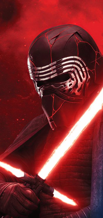 Kylo Ren lightsaber Star Wars movie Star Wars: The Rise of Skywalker Phone Wallpaper