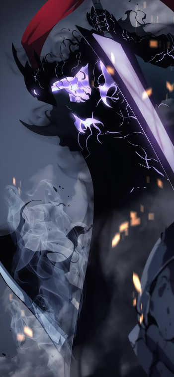 Anime Solo Leveling Phone Wallpaper
