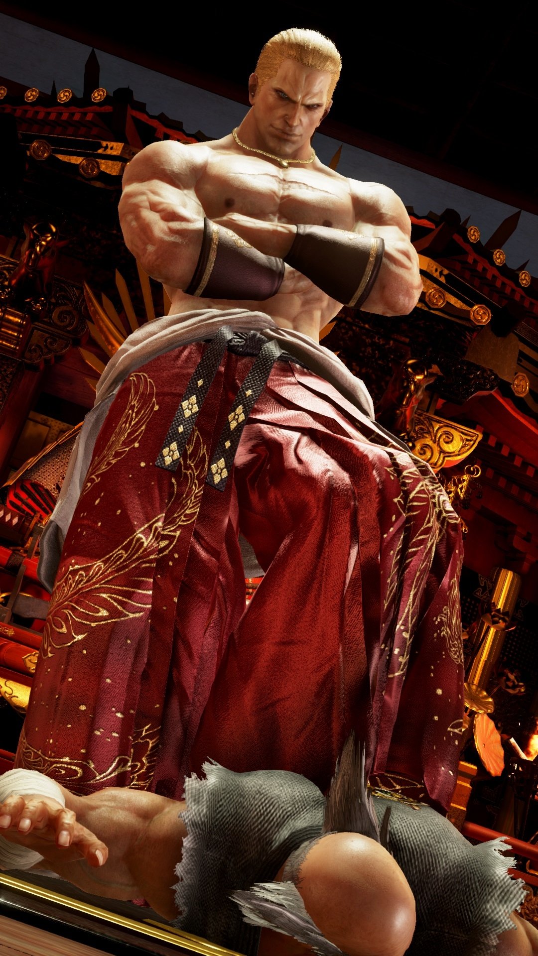 Download Geese Howard Video Game Tekken 7: Fated Retribution Phone Wallpaper