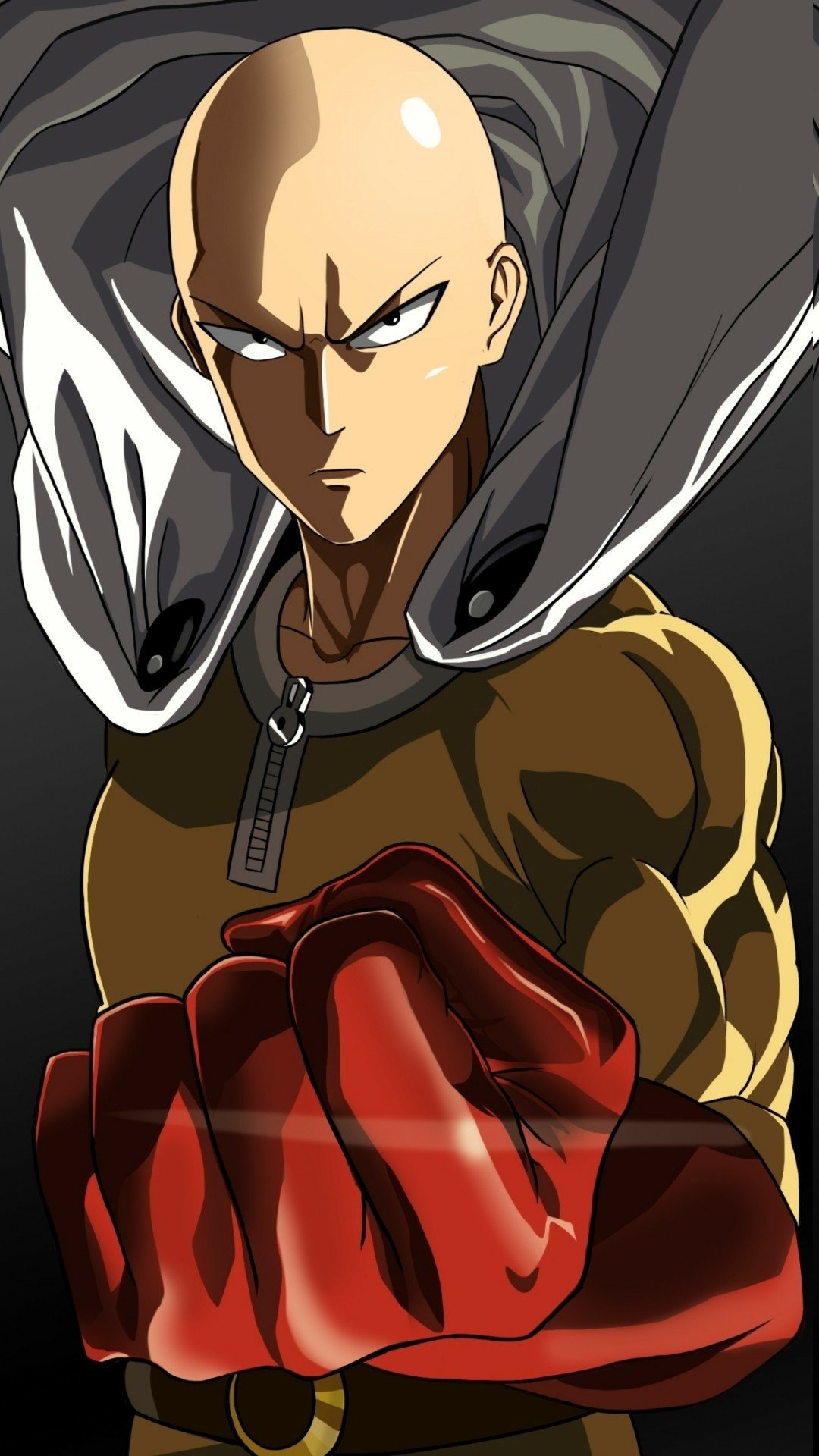 Download Saitama (One-Punch Man) Anime One-Punch Man Phone Wallpaper