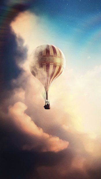 hot air balloon movie The Aeronauts Phone Wallpaper