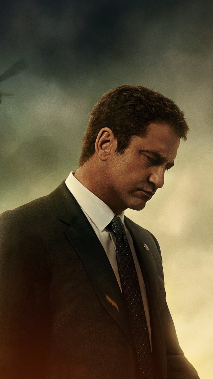 Download Gerard Butler Movie Angel Has Fallen  Phone Wallpaper