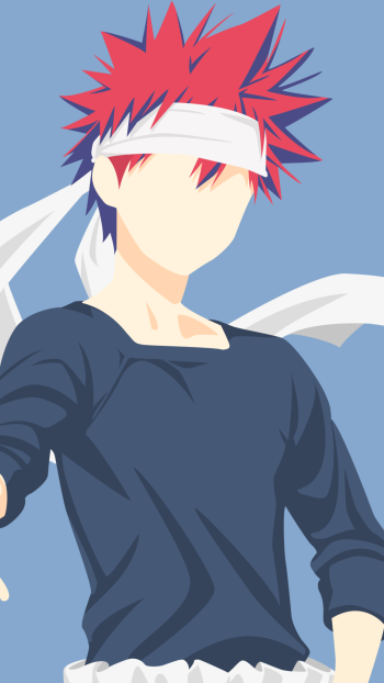 Anime Food Wars: Shokugeki no Soma Phone Wallpaper