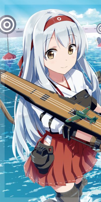 Shoukaku (Kancolle) Anime Kantai Collection Phone Wallpaper