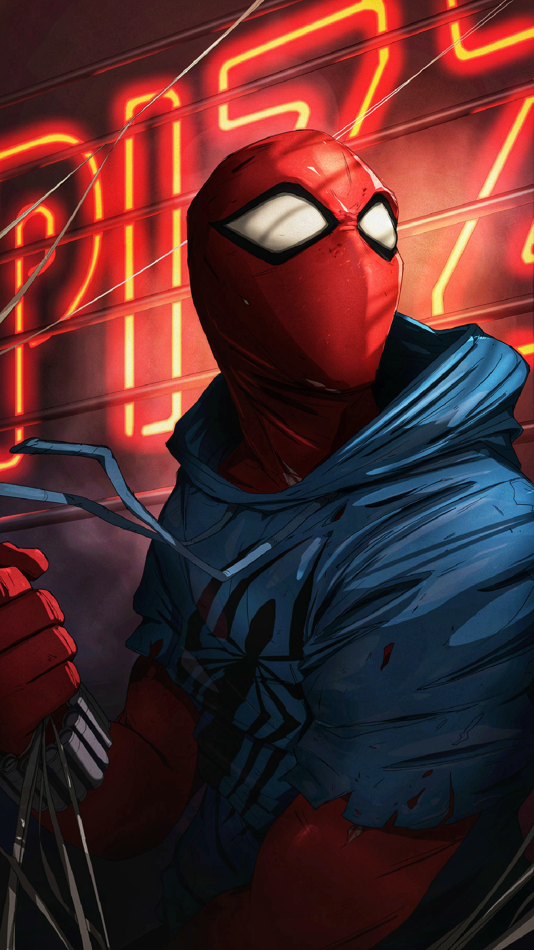 Download Peter Parker Comic Spider Man Phone Wallpaper