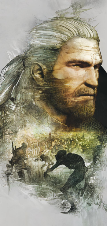 Geralt of Rivia video game The Witcher 3: Wild Hunt Phone Wallpaper