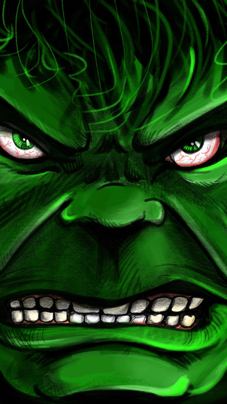 Download Comic Hulk Phone Wallpaper - Mobile Abyss