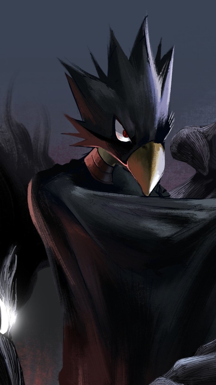 Download Fumikage Tokoyami Anime My Hero Academia Phone Wallpaper