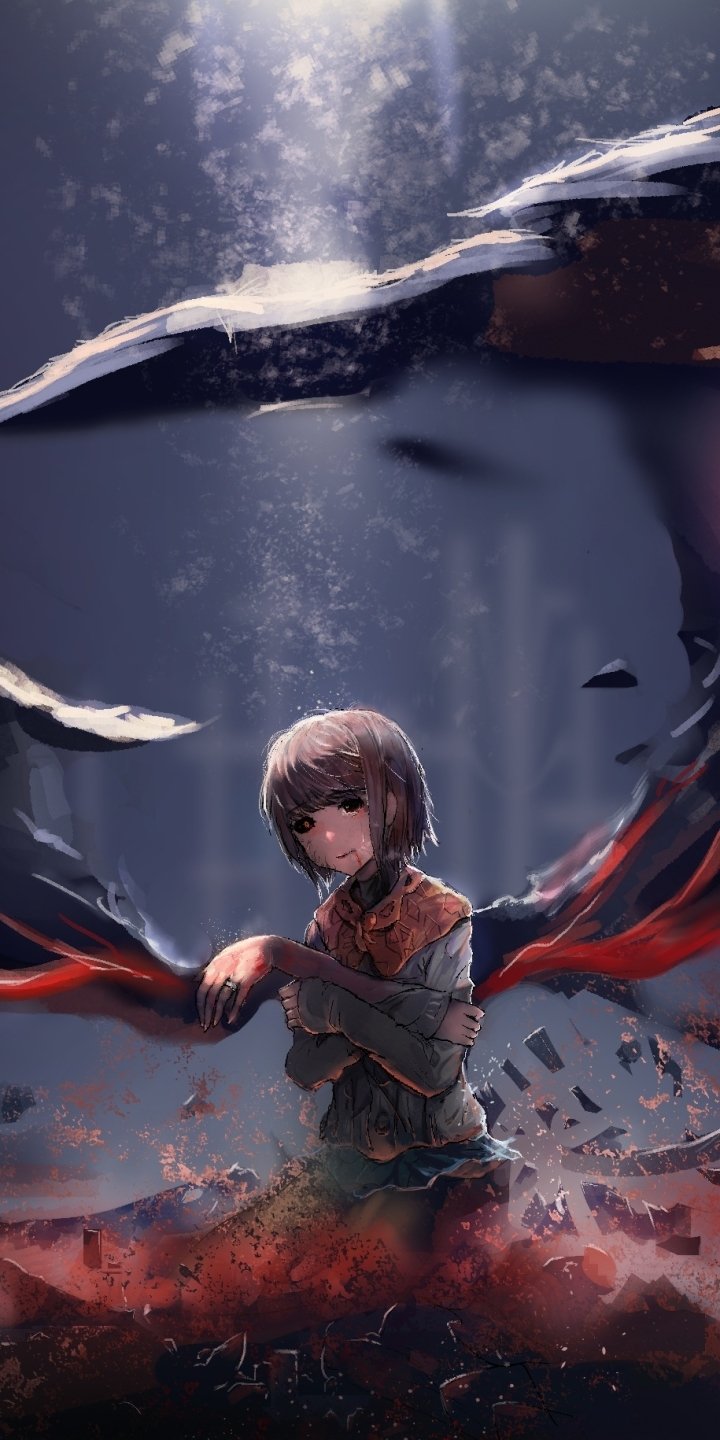Download Tokyo Ghoul:re Hinami Fueguchi Anime Tokyo Ghoul Phone Wallpaper