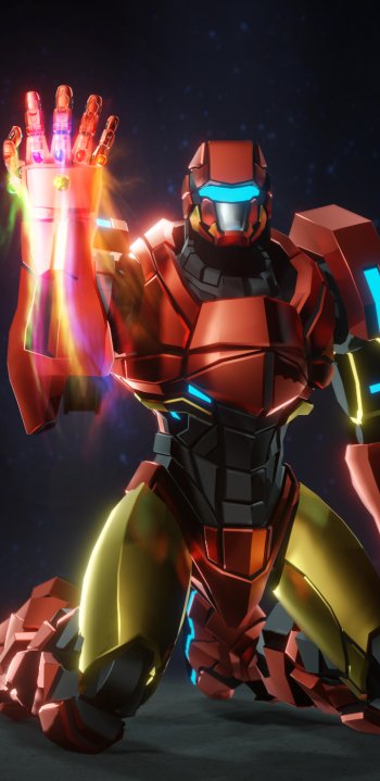 Infinity Gauntlet Comic Iron Man Phone Wallpaper