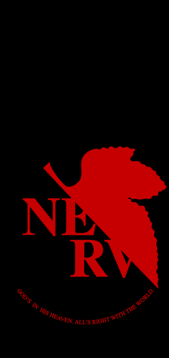 NERV (Evangelion) Anime Neon Genesis Evangelion Phone Wallpaper