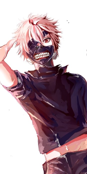 Ken Kaneki Anime Tokyo Ghoul Phone Wallpaper