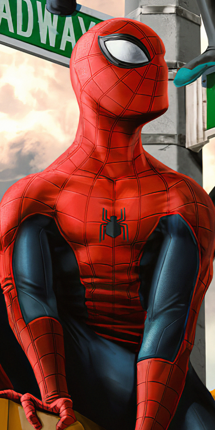 Spider-Man Phone Wallpaper by Tom Velez