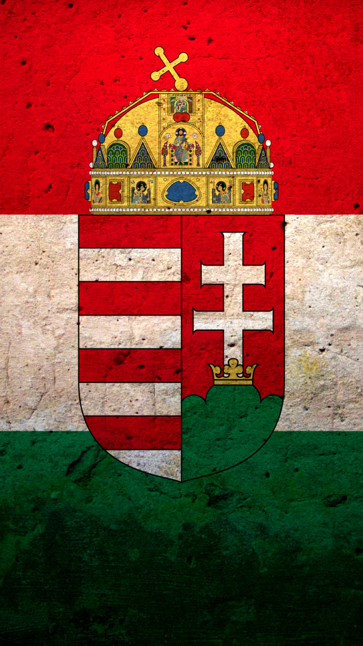 Flag Of Hungary Phone Wallpaper