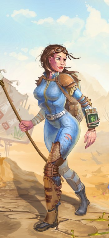 video game Fallout Phone Wallpaper