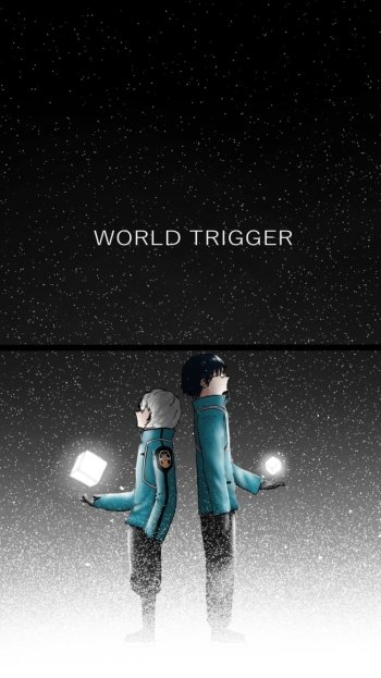 Anime World Trigger Phone Wallpaper