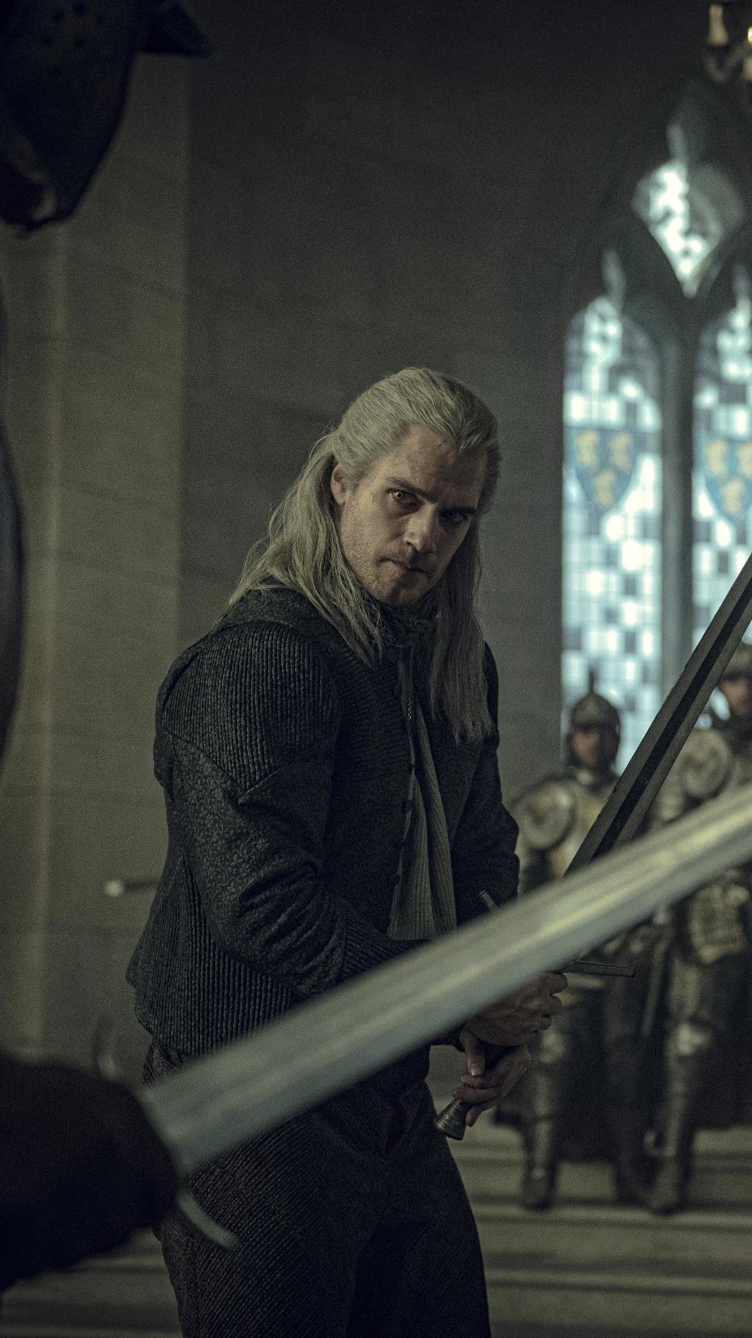 Download Henry Cavill TV Show The Witcher Phone Wallpaper
