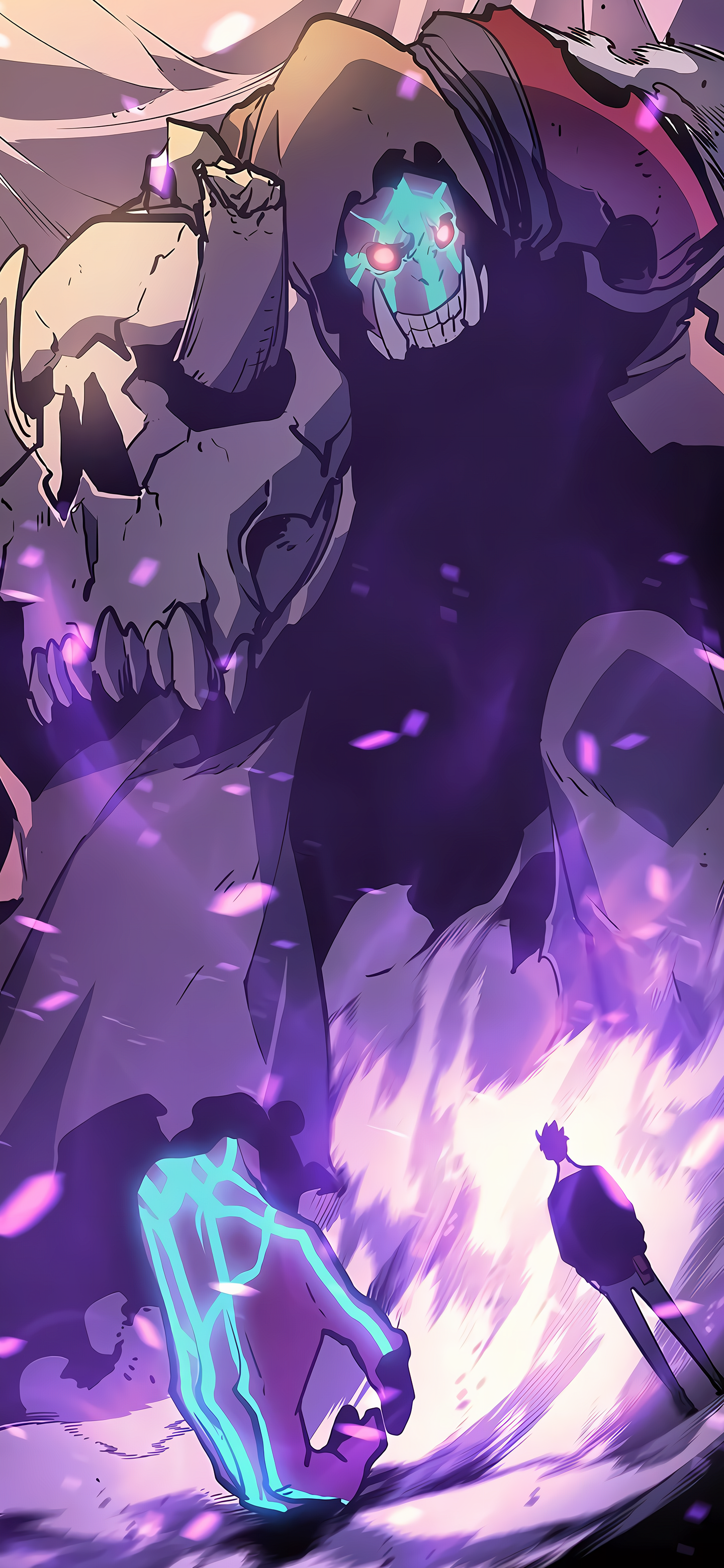 Download Kargalgan (Solo Leveling) Sung Jin-Woo Anime Solo Leveling Phone Wallpaper