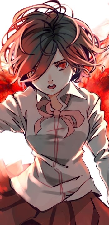 Touka Kirishima Anime Tokyo Ghoul Phone Wallpaper