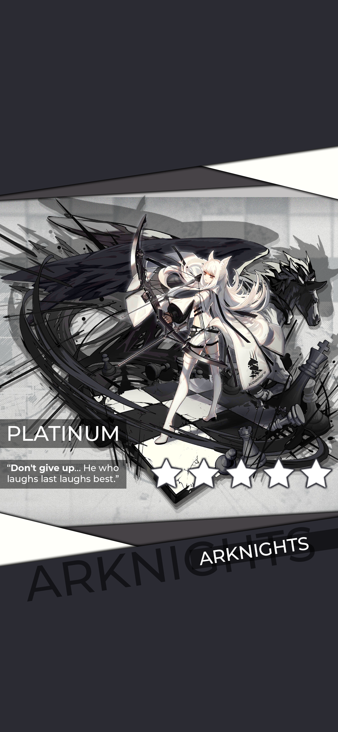 Platinum Mobile Wallpaper by Specter