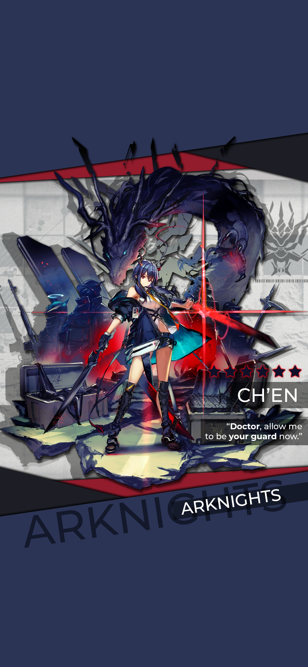 Ch'en Mobile Wallpaper by Specter