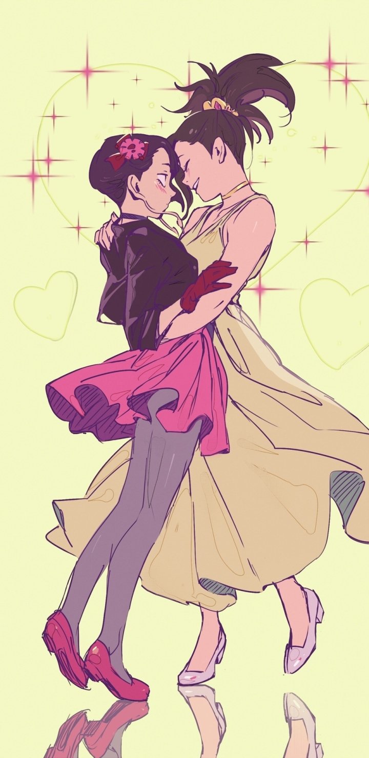 Download Kyōka Jirō Momo Yaoyorozu Anime My Hero Academia Phone Wallpaper