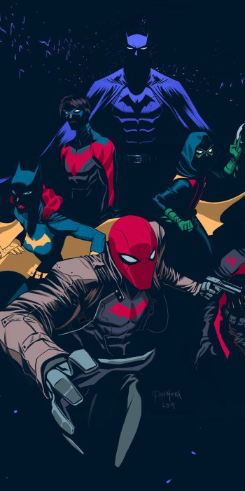  Batman Family by Daniel Mora